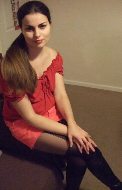 alisonlovescock:  tryign to look cute and sweet but really wanting cocks up me  You look like a coworker of mine, except she has glasses and her hair is usually in a bun