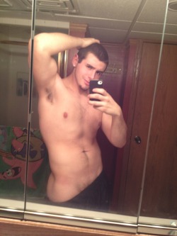 kinkandcatfish:  More of Trevor L. from WIsconsin. He’s 19 years old for all you baby chasers.