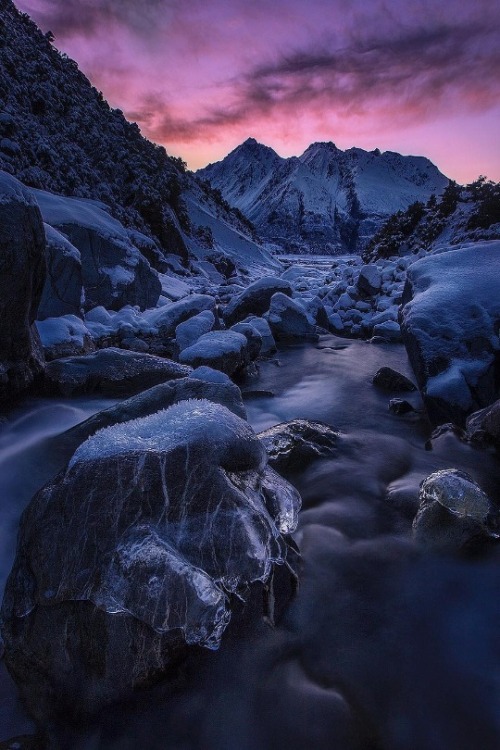 maureen2musings - Frozen mornings in mount Cook national...