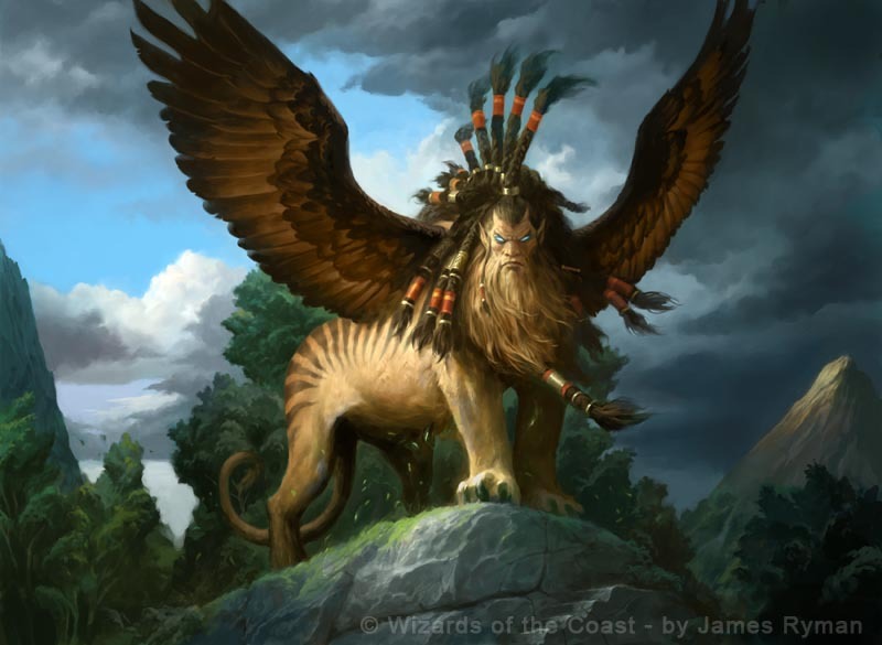 theartofmtg:  Sphinx of Magosi || James Ryman 