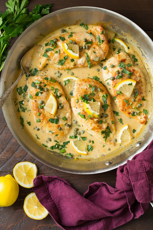 Creamy Chicken Piccata