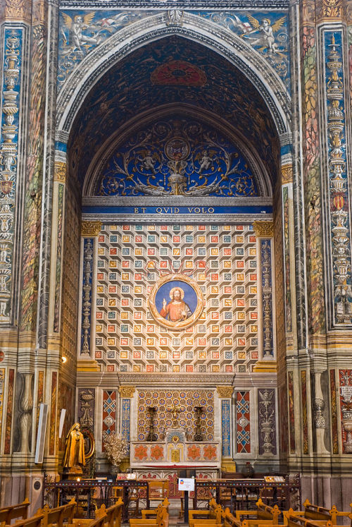 gregory-lejeune:Cathédrale Sainte-Cécile d'Albi (Tarn). Vues intérieures. Photo