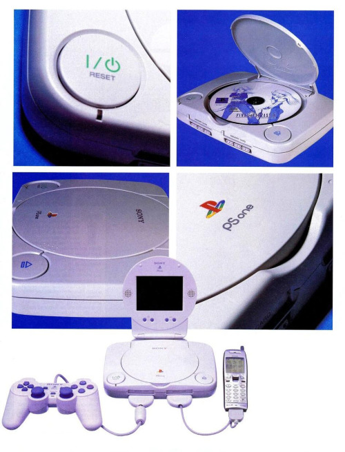 Sony ‘PS one’ (July 7th, 2000)Redesigned PlayStation console. Sony also sold an accessory cable that