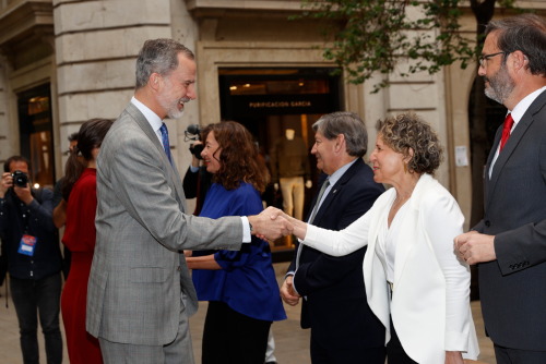 April 27, 2022: King Felipe and Queen Letizia attended the main event of &ldquo;Tour del Talento