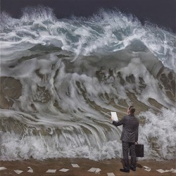 crossconnectmag:  Joel Rea Surreal paintings