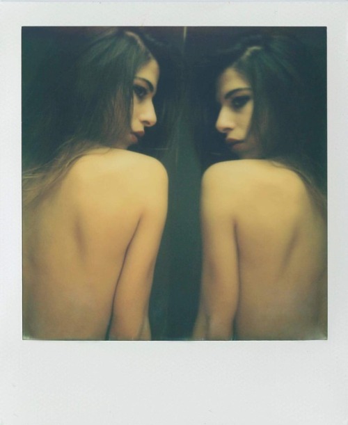 chiarabianchinophotomodel:Preview of my Polaroid set shot in Brussels last week Ph: @gustflik Model: