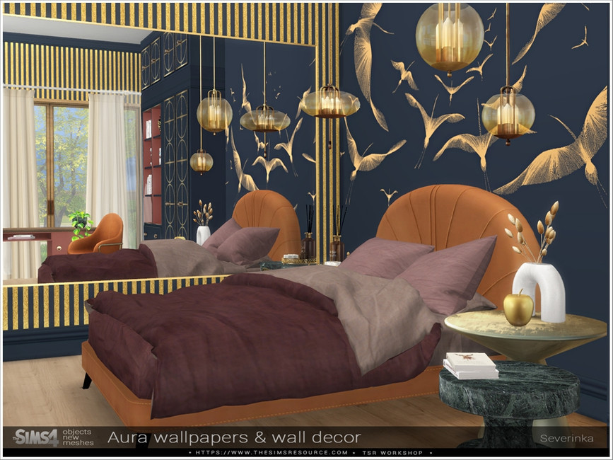 Celia Bedroom - SunKissedLilacs Sims 4 CC