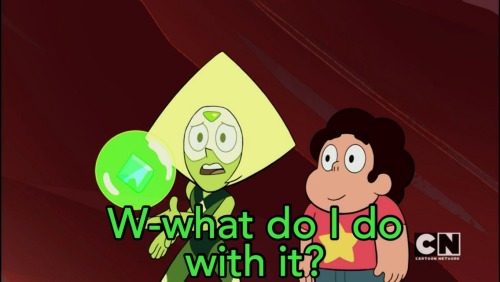 jazzywalrus: Peridot’s First Bubble But like Peridot and Lapis are home now. They’re fin