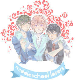 aesthetically-deformed:  AH YES the middleschool trio.