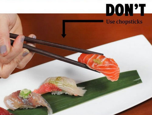 Porn The Do’s & Don’ts of eating sushi ... photos