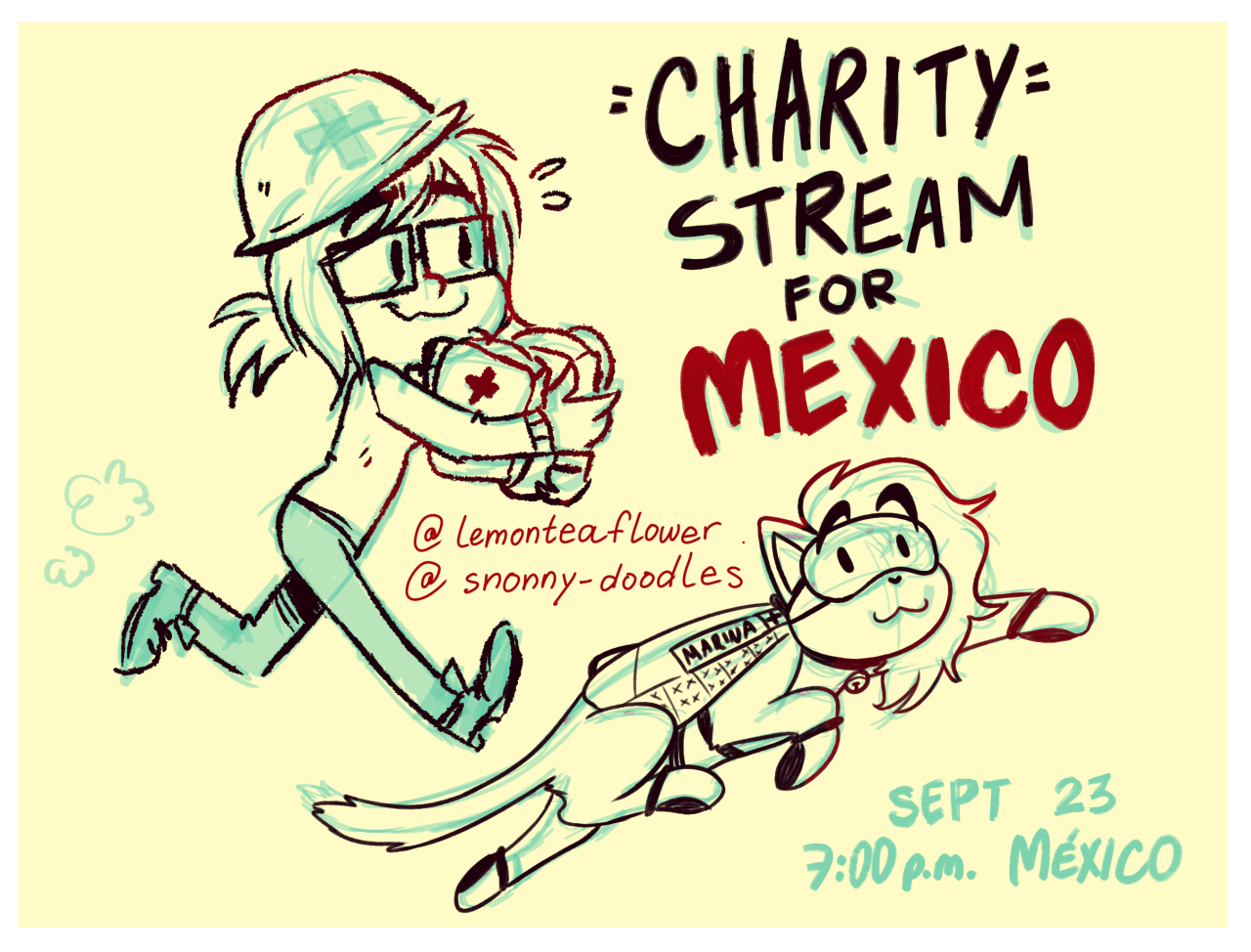 CHARITY STREAM FOR MEXICO!