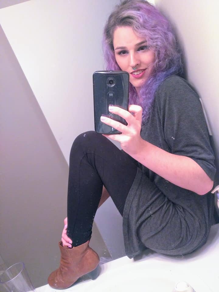 trans-witch-lexi:  I did my makeup for the first time in weeks, and I felt like since