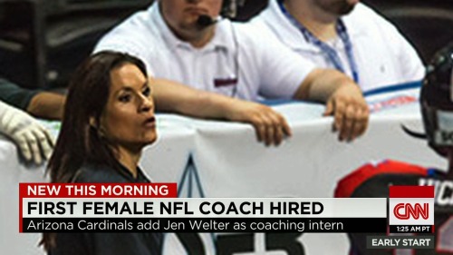 Welter played football professionally for 14 years and most recently served as an assistant coach fo