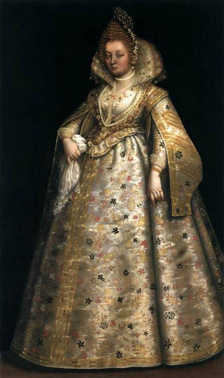 Portrait of a lady, probably Pantasilea Dotto Capodilista by Chiara Varotari, 1630s