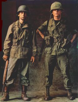 gobiicoo:  US Army (Korean War and Vietnam War) military uniform