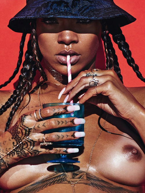 boobs4victory:   Rihanna Topless Photoshoot adult photos