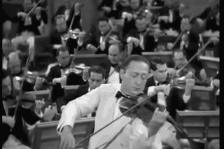 persondudeguy-blog:Assorted clips of Heifetz in “They Shall Have Music”, what an incredible performa
