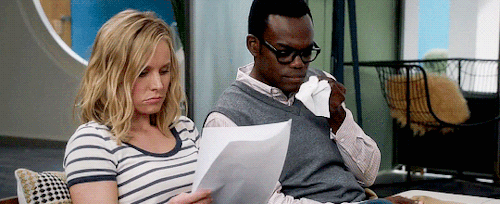 supagirl:Chidi/Eleanor + The Worst Possible Use of Free Will 