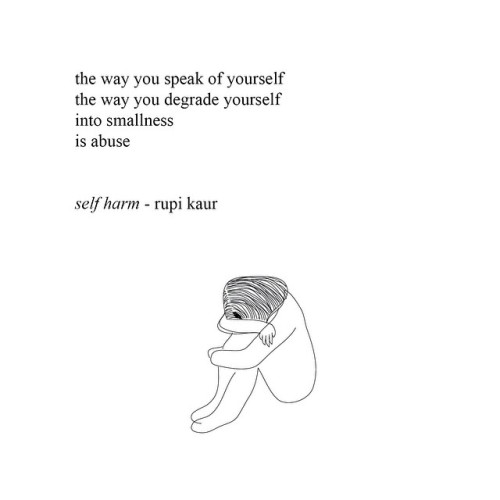 rupikaur:language is powerful. the words you use on yourself are powerful. when these words you use 