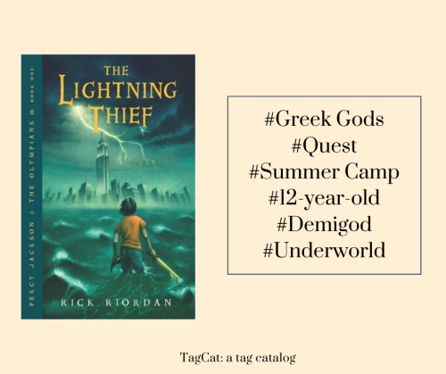 The Lightning Thief by Rick Riordan is a YA fantasy novel about a 12-year-old boy who discovers that