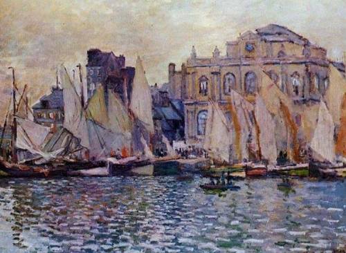 Le Musée du Havre,   -   Claude Monet ,  1873French, 1840-1926National Gallery Londres.