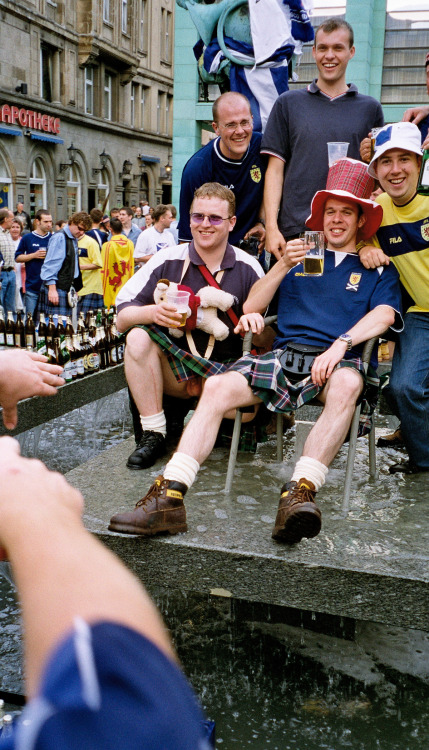 peeking-out-males: kiltedpride:  Tartan Army in Germany 2003  Peeking Out MalesSpy on dicks… 