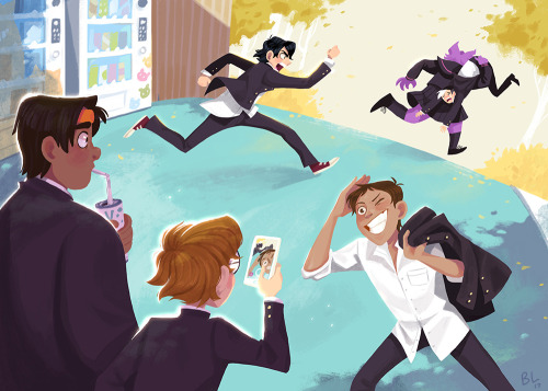 In the spirit of finishing season 2, here’s my pieces for rollround’s voltron zine!Basically my theo