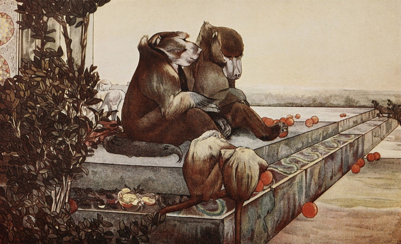 Charles Maurice Detmold and  Edward Julius Detmold. 10 Watercolour illustrations