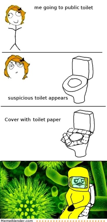 memeblender:  Funny Memes - Public Toilet