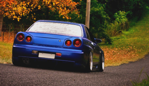radracerblog:  Nissan Skyline R34