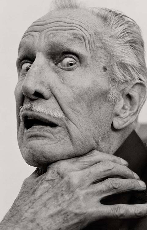 lottereinigerforever: Vincent Price by Herb Ritts, Los Angeles 1989 
