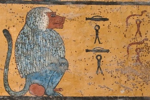 The AmduatPaintings of the Amduat (“Book of What is in the Underworld”), detail from the