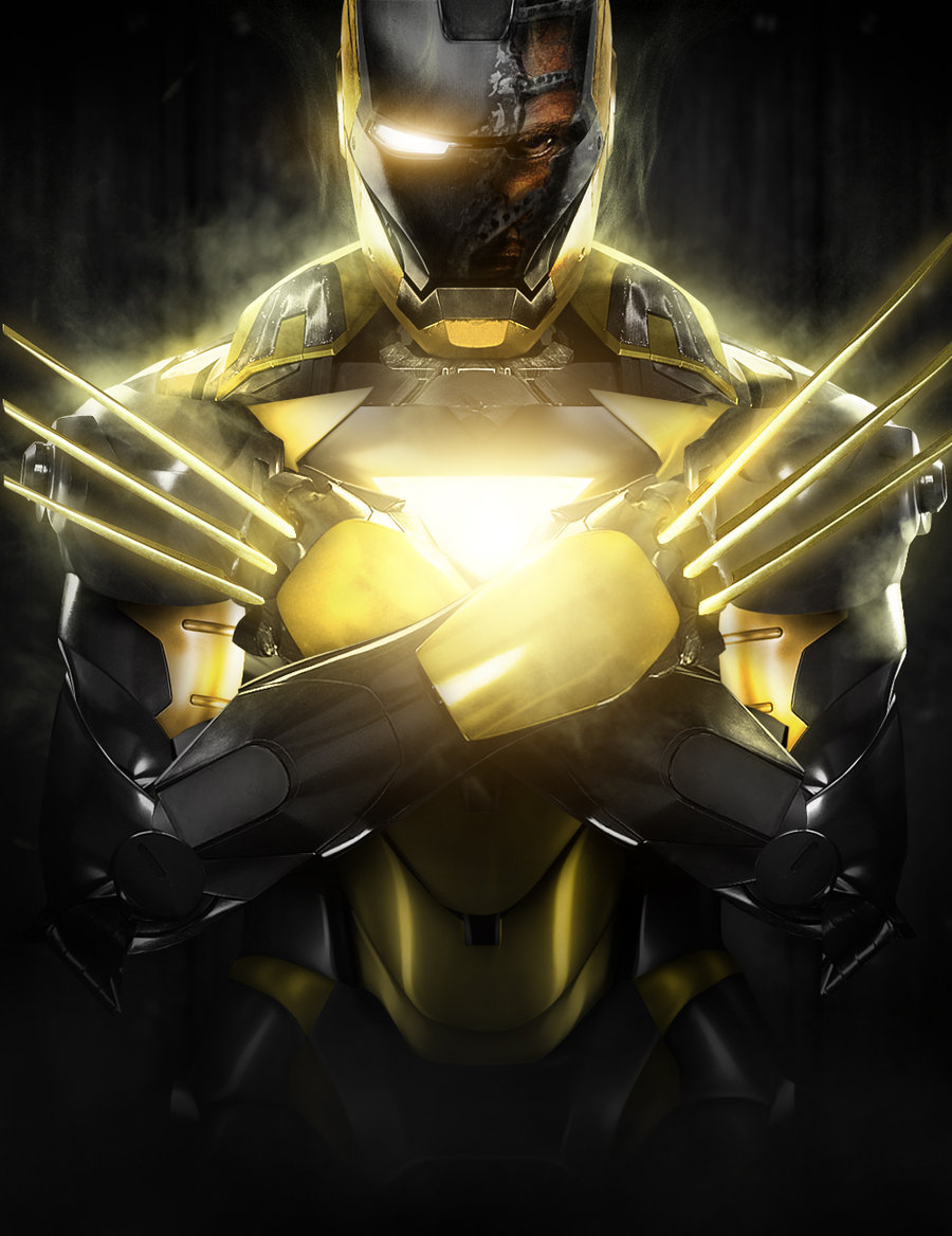 mrsachmo:  More of bosslogic’s iron man mashups!  more: http://bosslogic.deviantart.com/gallery/40961701