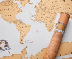 Soli-Wanderlust:  Seattlestravels:  World Scratch Map. A Classic World Map Where