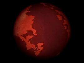 intuitive-revelations: Since people seemed to quite like my last one, here’s another WIP: a somewhat simple spherical map of Gallifrey’s whole surface. The middle of the design was directly based on Gallifrey’s landmasses as they appeared in The