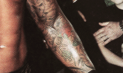 Randy’s tattoo’s  His tattoos are so hot!!! They fit him perfectly and he looks like such a badass!