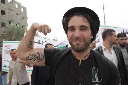 brazilia:  Vittorio Arrigoni (4 February 1975 – 15 April 2011) Was an Italian reporter,