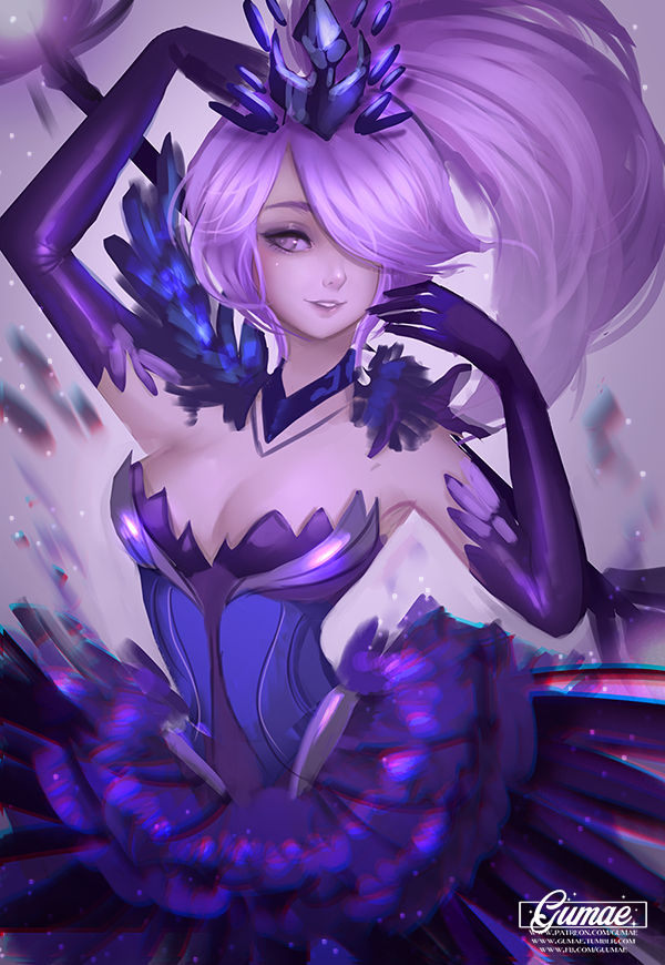 gumae:ELEMENTALIST LUX | Dark, Storm, Magma, Mystic and Ice.now available as a prints