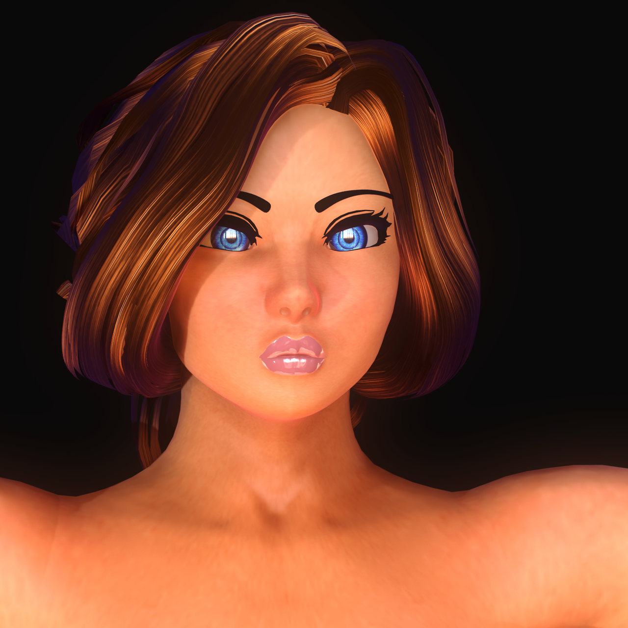 endlessillusionx:  I should of closed the mouth before rigging the first time.I’ll