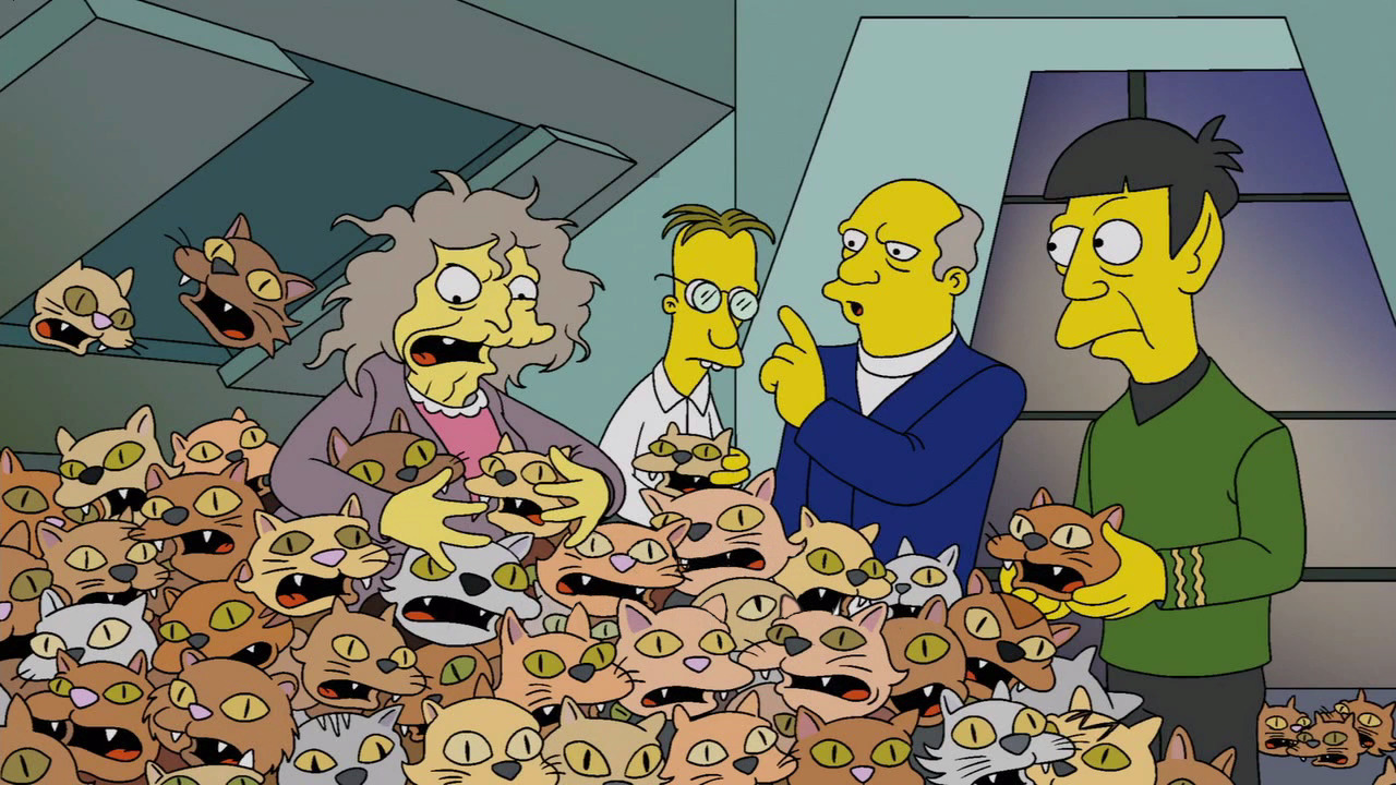 ds9vgrconfessions:startrekgifs:    Re-blogging for Milhouse as Quark.  (Or maybe