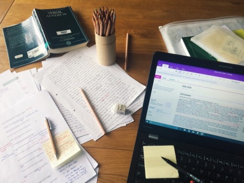 16th April ~ 14:01 Just gotta love spending your easter sunday revising at home… Alone…