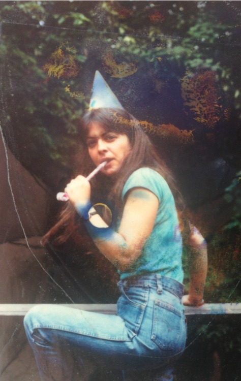 strawberyjam:  I found pictures of my mom that got ruined in the flood.  mommy