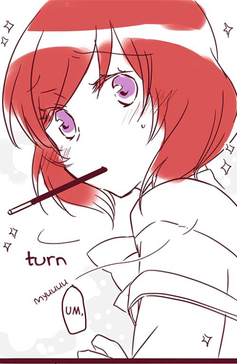 ✧･ﾟ: *✧ NicoMaki Pocky Game Story ✧ *:･ﾟ✧♡ Characters ♡ : Maki Nishikino ♥ Nico Yazawa (also 