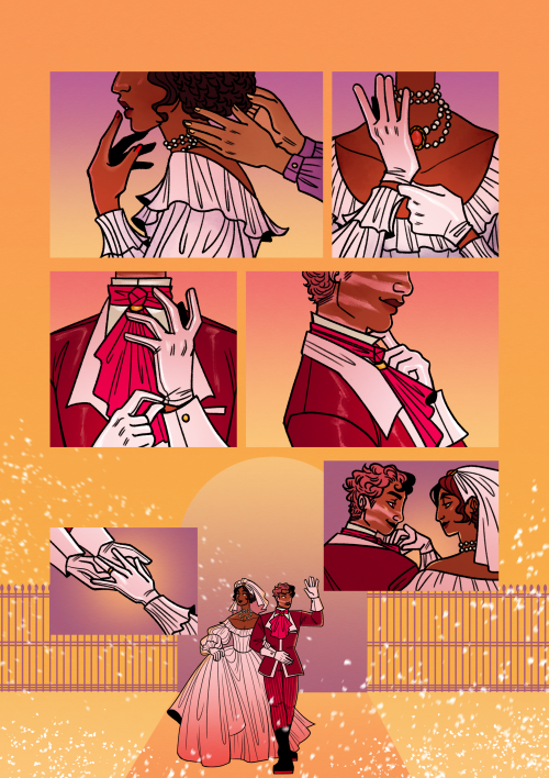 @d20bigbang​ Comic #2: The WeddingRead the fic here.also go check out my collaborators, @kindlespark