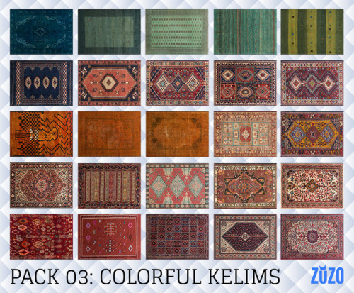 100 ORIENTAL KELIM RUGSFirst of all, I cannot believe I actually made 100 CC rugs. I’m crazy. Second