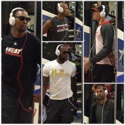 themiamiheat:  Before departing Miami yesterday