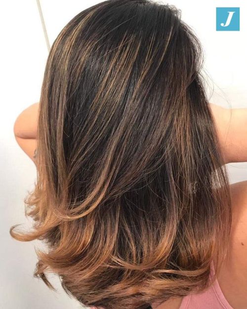 Un castano unico, come te: Degradé Joelle‍♀️ ⠀ #hairstyles #hairlove #behindthechair #hairartis