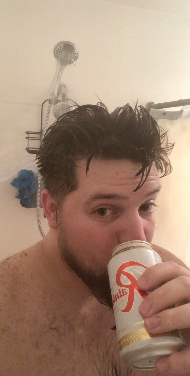 Showers are better with a shower beer 