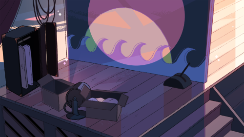 A selection of Backgrounds from the Steven Universe episode: Historical FrictionArt Direction: Jasmin LaiDesign: Steven Sugar and Emily WalusPaint: Amanda Winterstein and Ricky Cometa