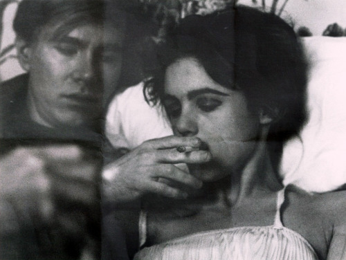 hyacinth-purple: l-o-o-p-y:   Edie Sedgwick & Andy Warhol, 1965    love